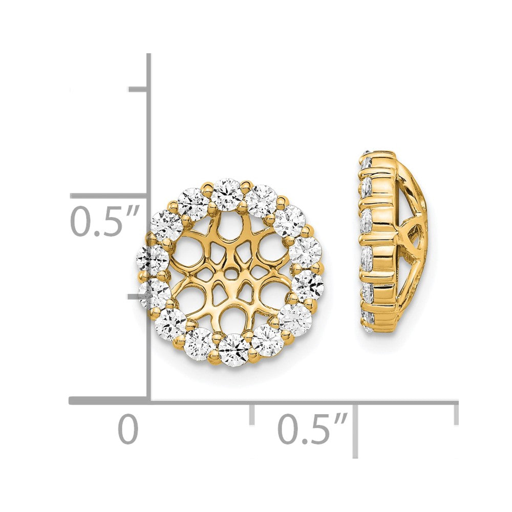 10k Diamond Earring Jackets