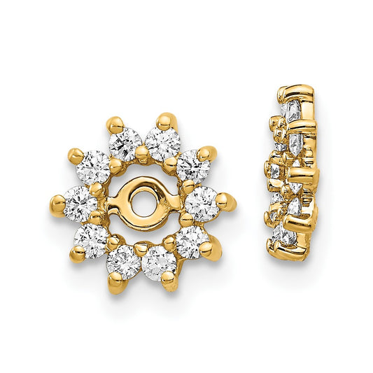 14k AA Diamond Earring Jacket