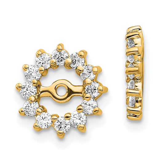 14k AA Diamond Earring Jacket