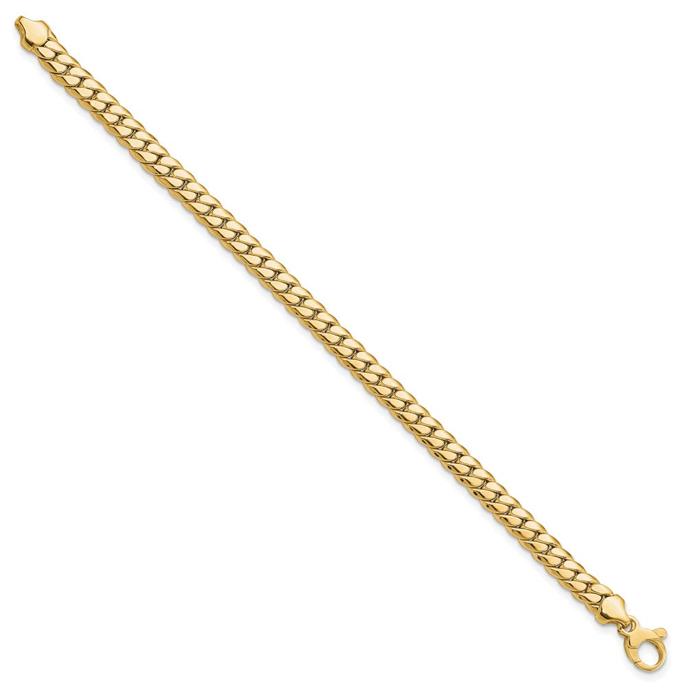 14K Yellow Polished Fancy Link Bracelet