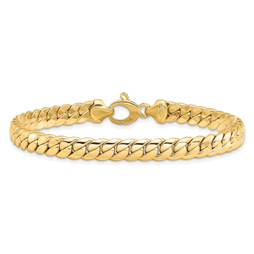 14K Yellow Polished Fancy Link Bracelet