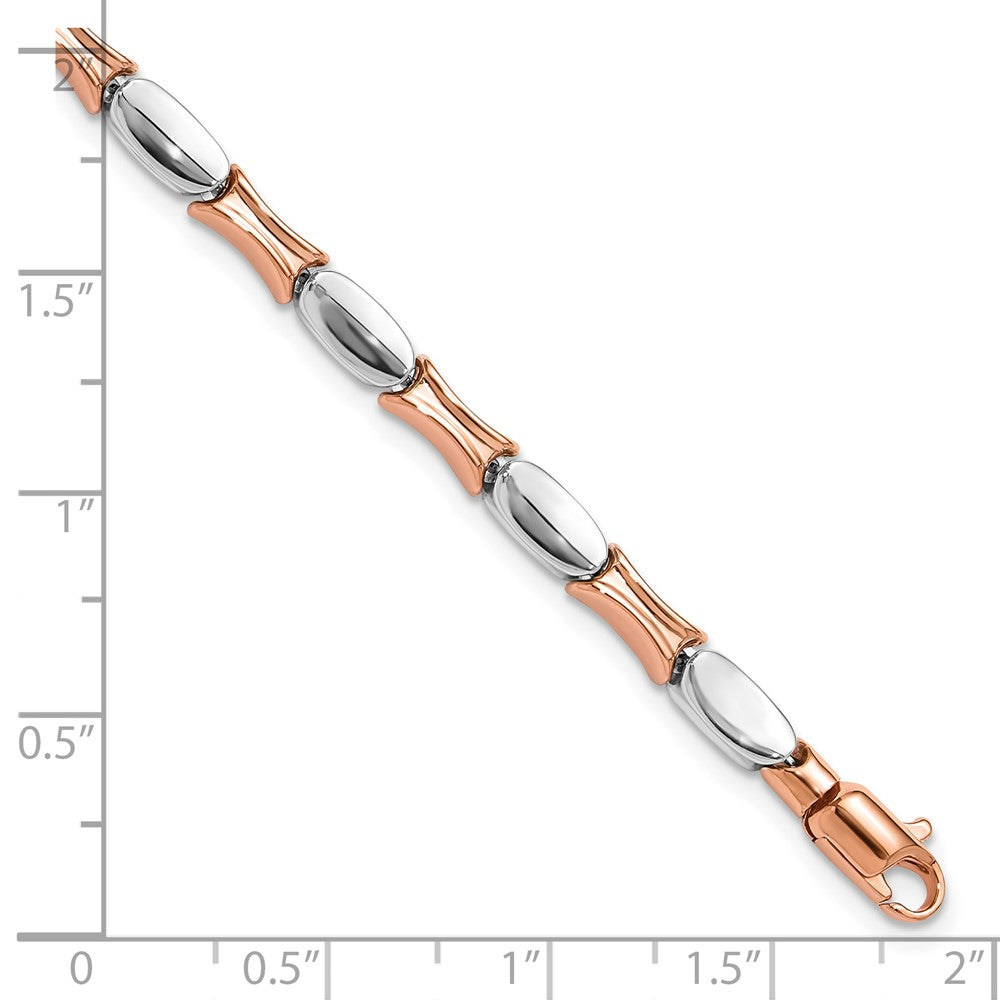14K Two-tone Polished 7.5in Bracelet