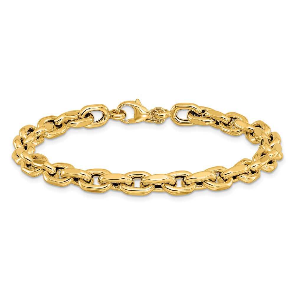 14k Cable Link Bracelet