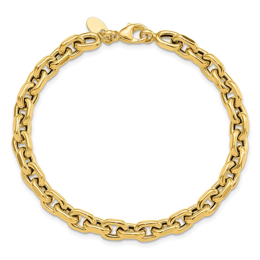 14k Cable Link Bracelet