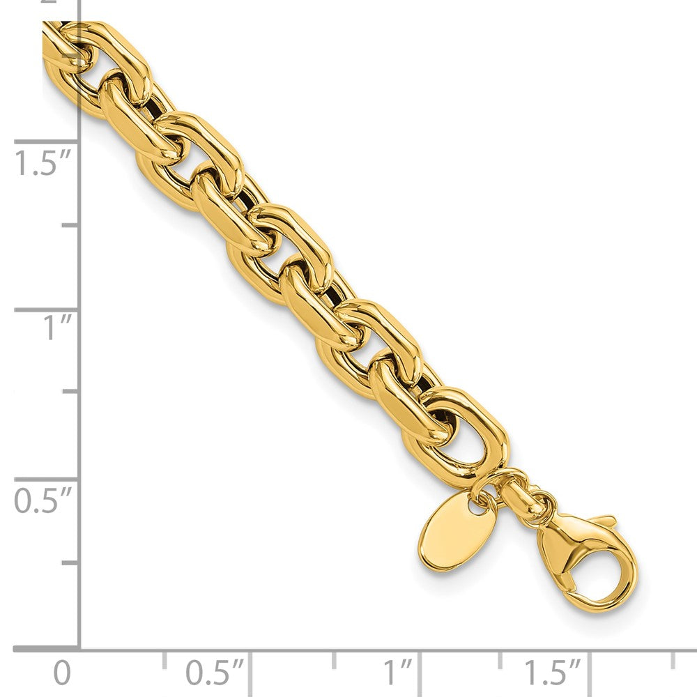 14k Cable Link Bracelet