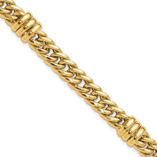 14K Polished Fancy Link Bracelet