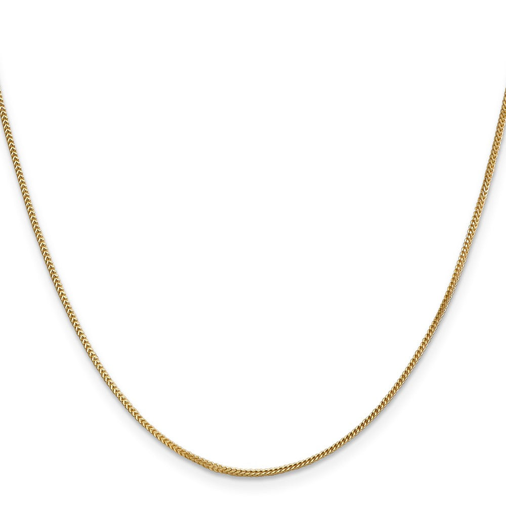 14K 18 inch .9mm Franco with Lobster Clasp Chain