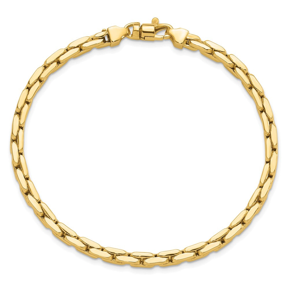 14K Polished 4.5mm Fancy Link Bracelet