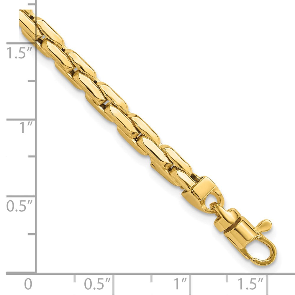 14K Polished 4.5mm Fancy Link Bracelet