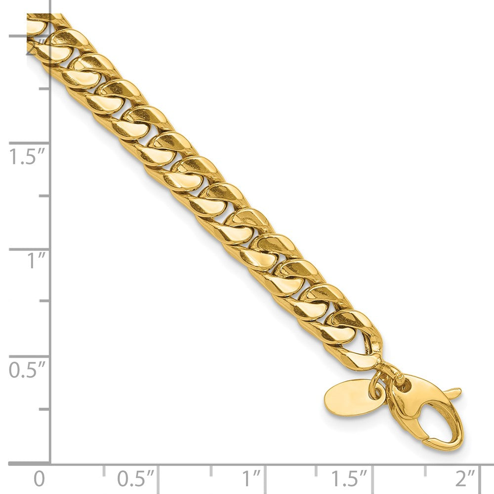 14K Polished Fancy 8.5in Bracelet