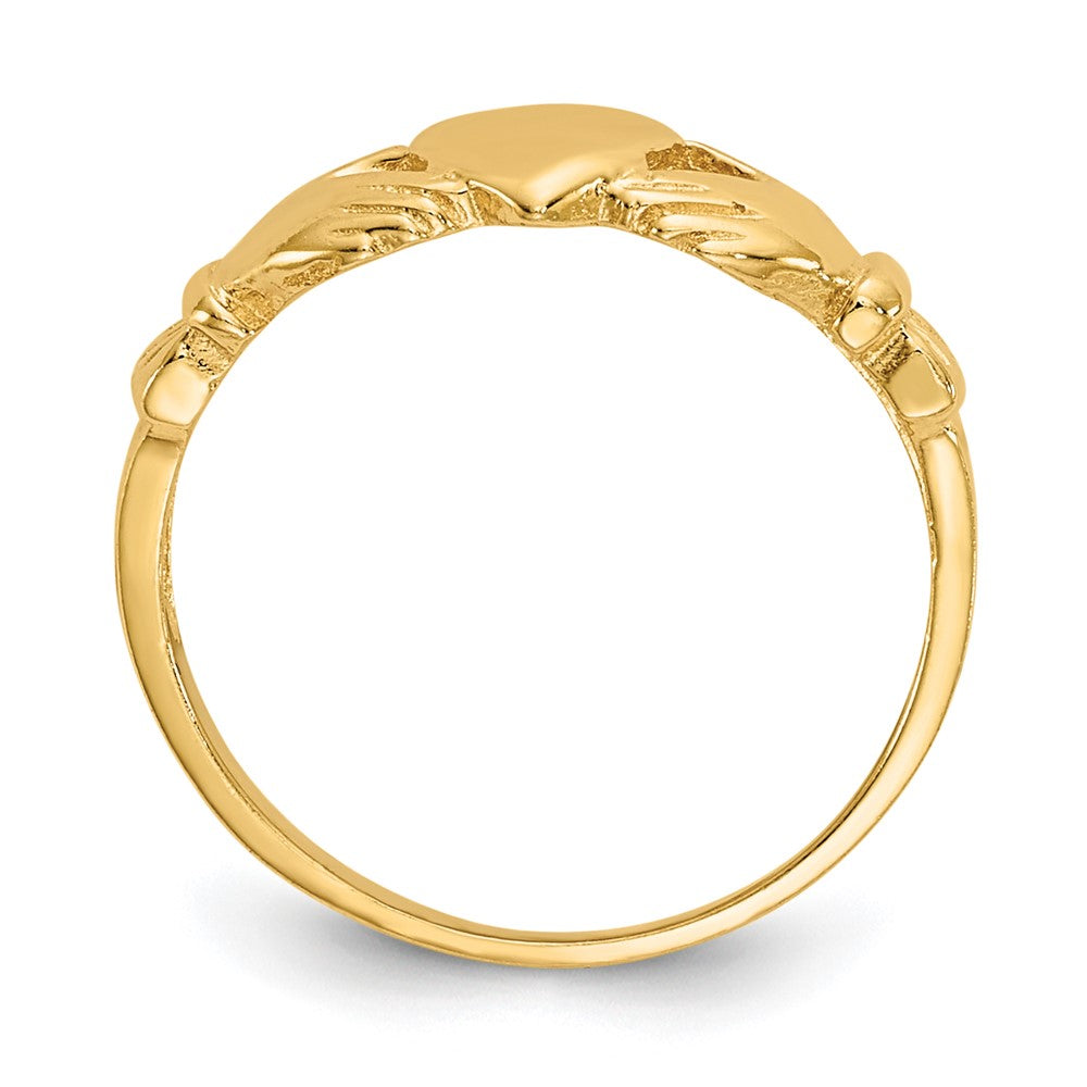 14k Madi K Claddagh Ring