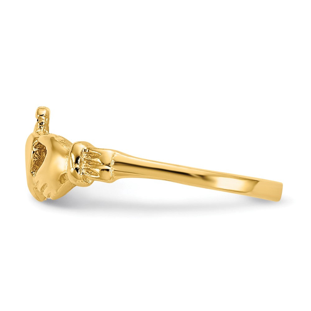 14k Madi K Claddagh Ring