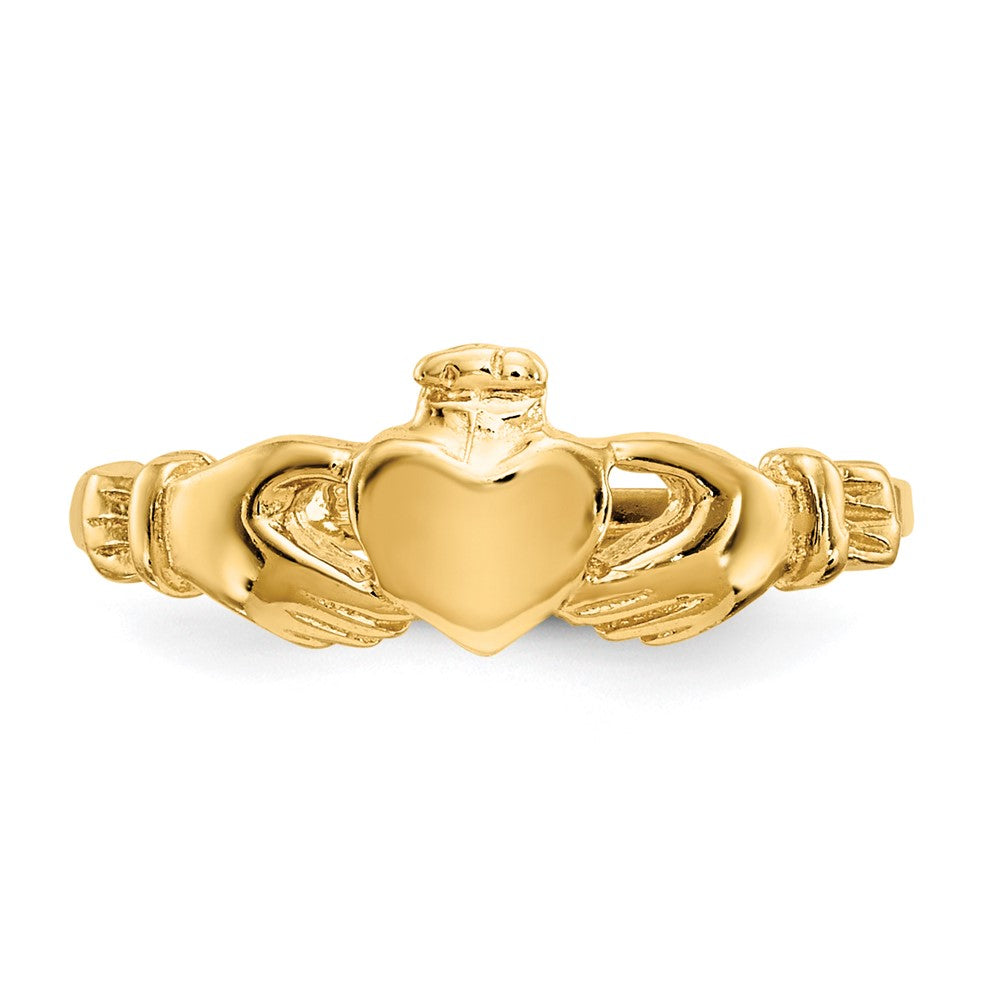 14k Madi K Claddagh Ring