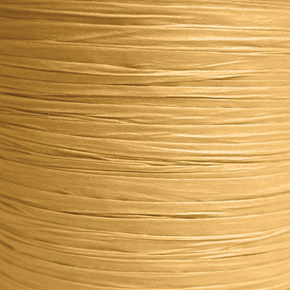 Gold-tone 100 Yard Raffia Ribbon Spool