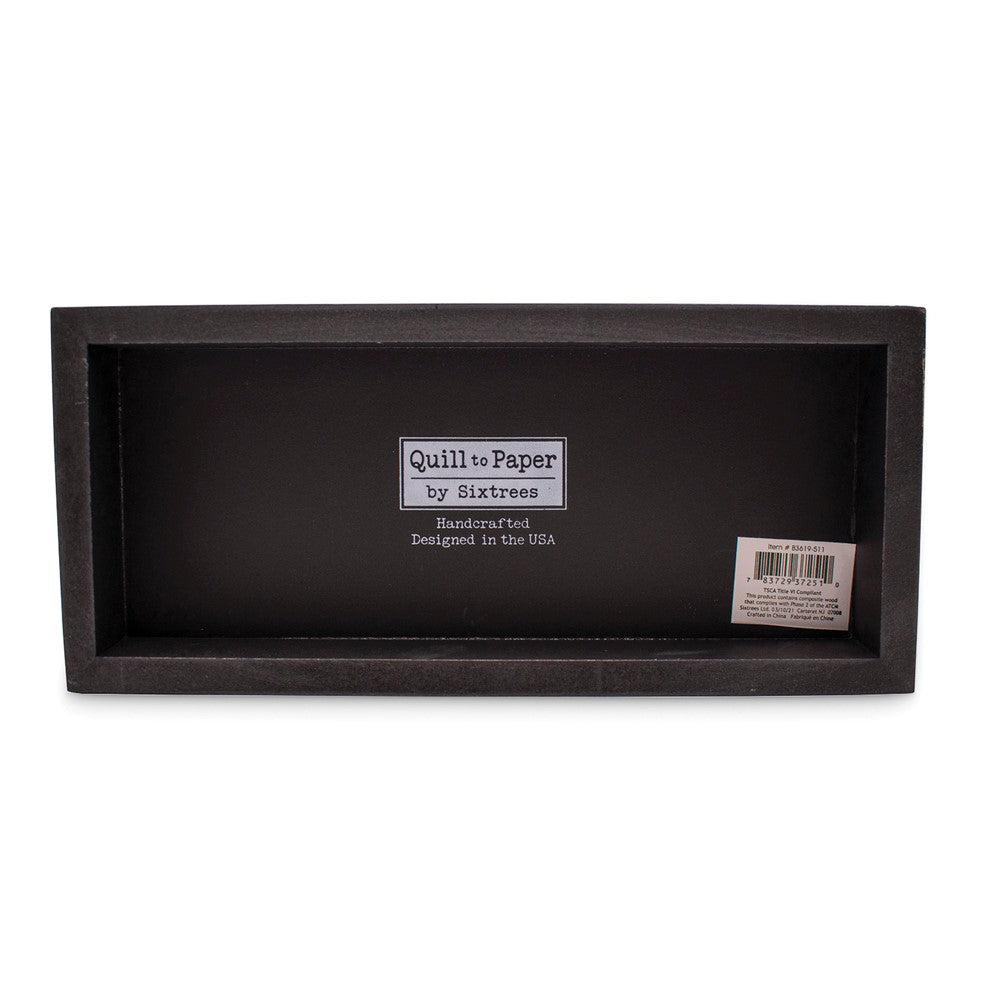 Dads Kitchen Distressed Black Wooden Plaque