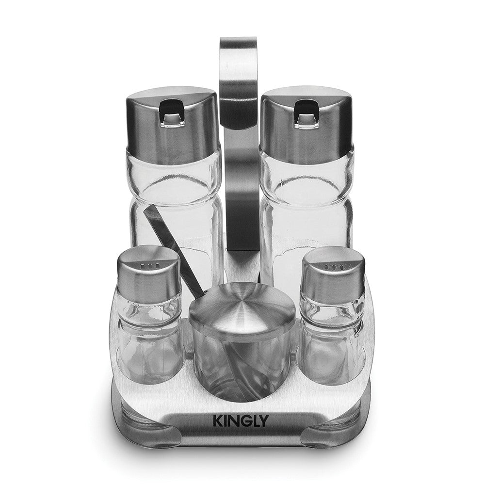 Condiment 5 piece Serving Set