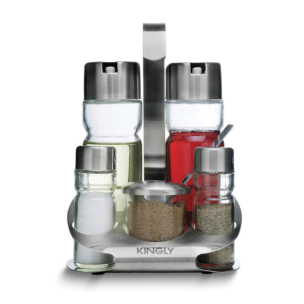 Condiment 5 piece Serving Set