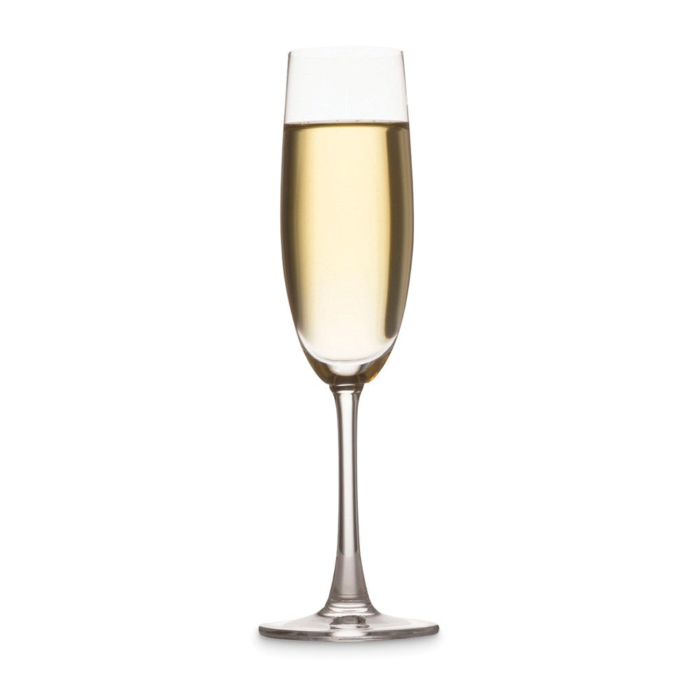 Set of Four Crystal 5.5 ounce Gift Boxed Champagne Flutes