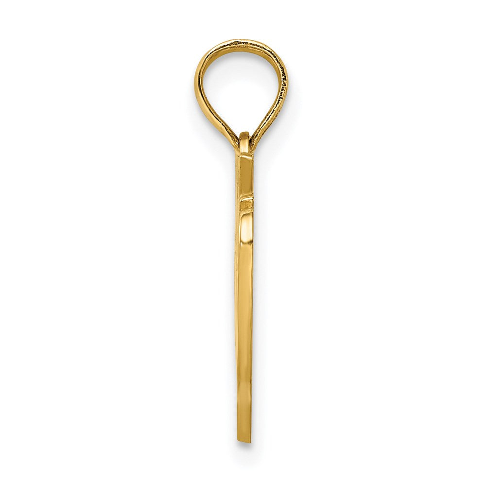 14k DEPUTY Charm