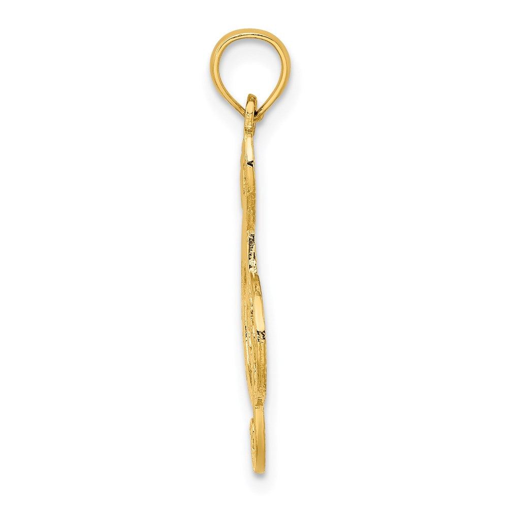 14K Treble Clef Charm