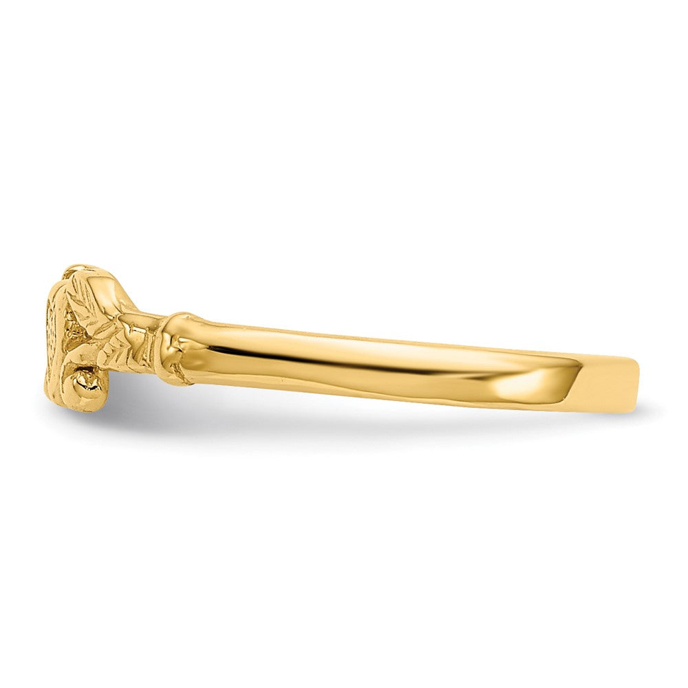 14k Heart Ring