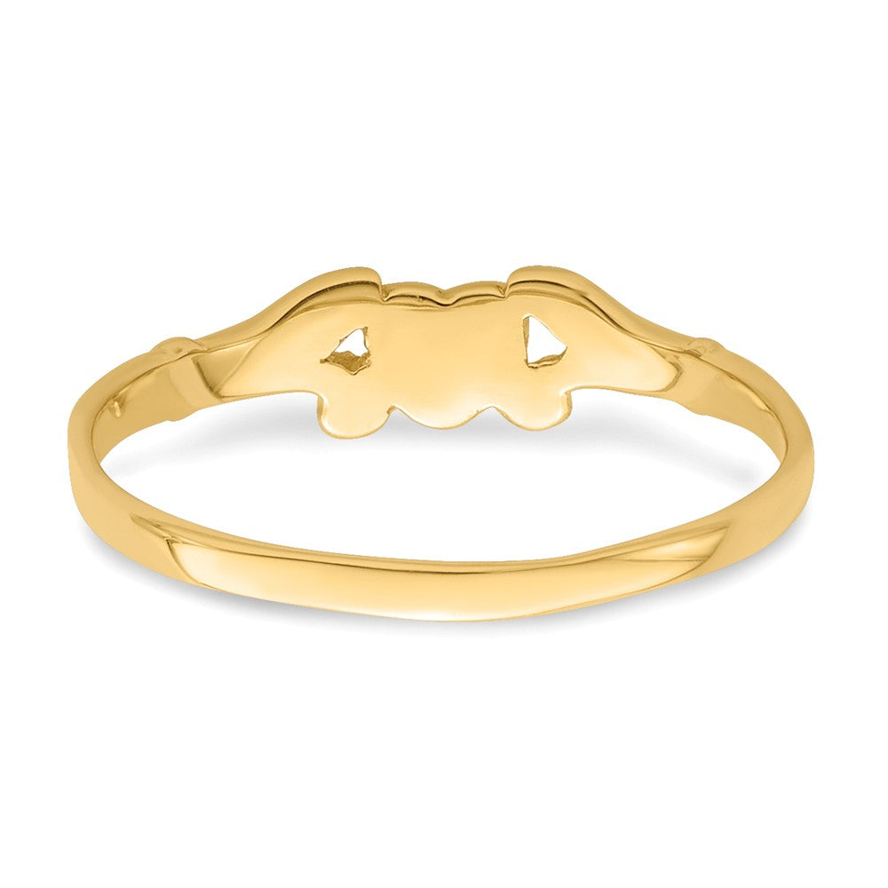 14k Heart Ring
