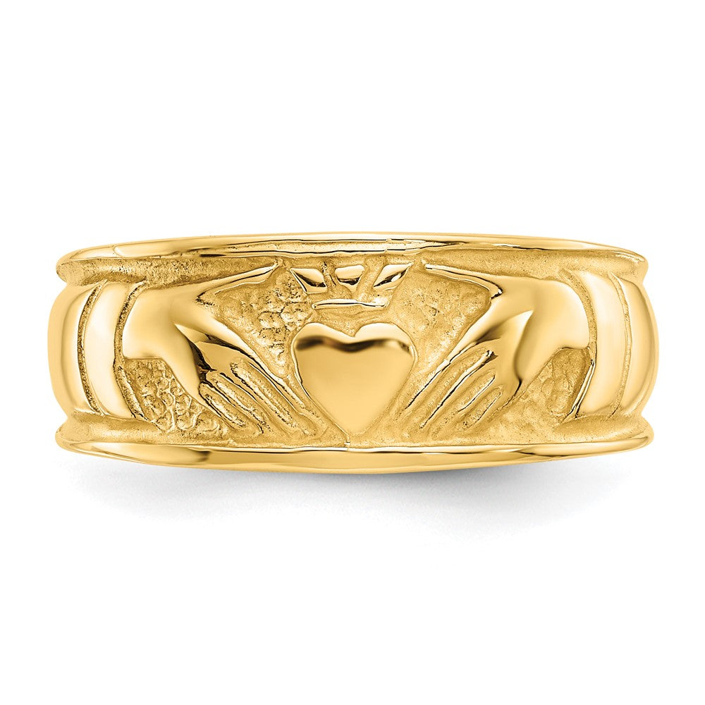14k Claddagh Band