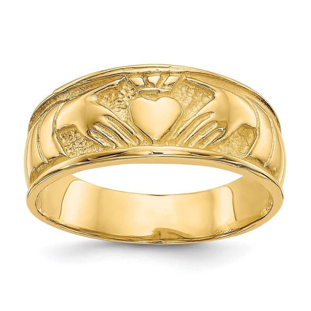 14k Claddagh Band
