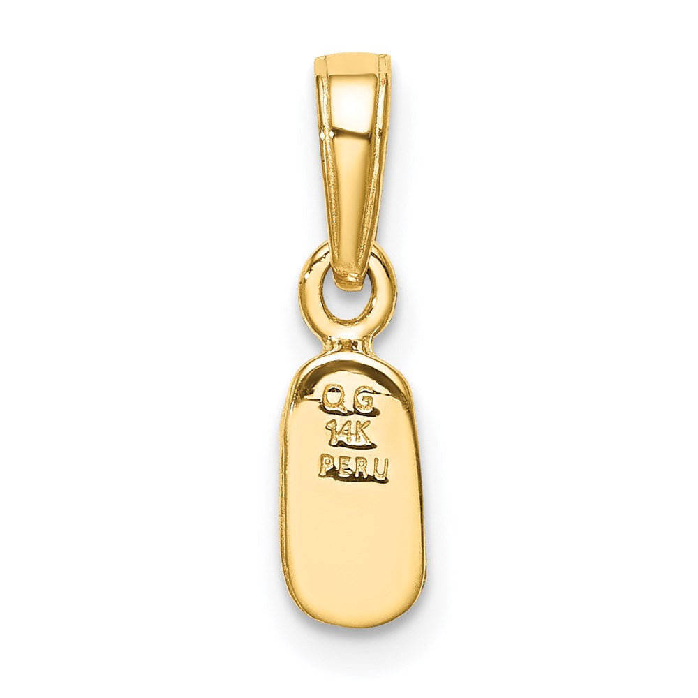 14k  3D Shoe Charm