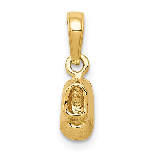 14k  3D Shoe Charm