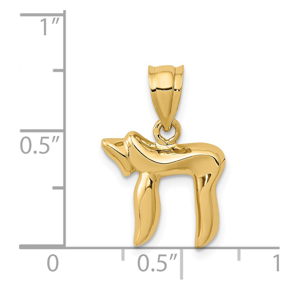 14k Chai Charm