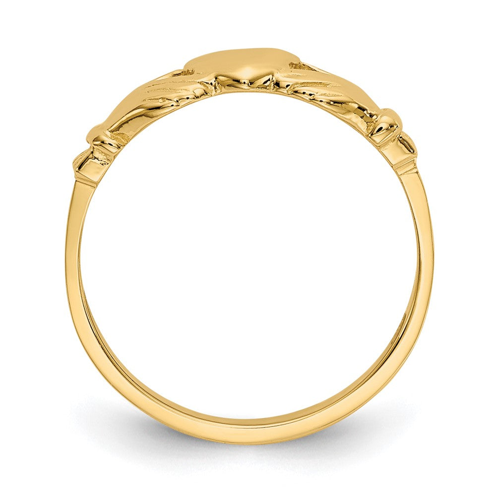 14k Claddagh Ring