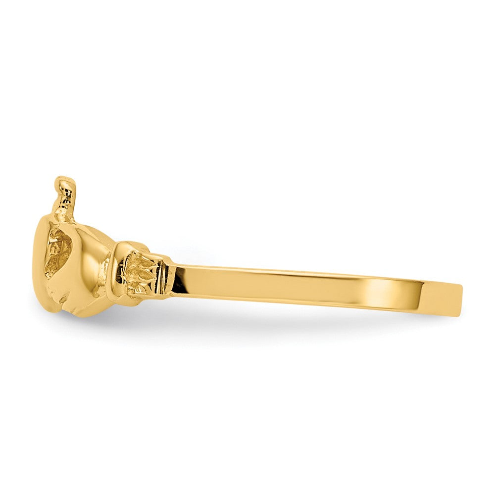 14k Claddagh Ring