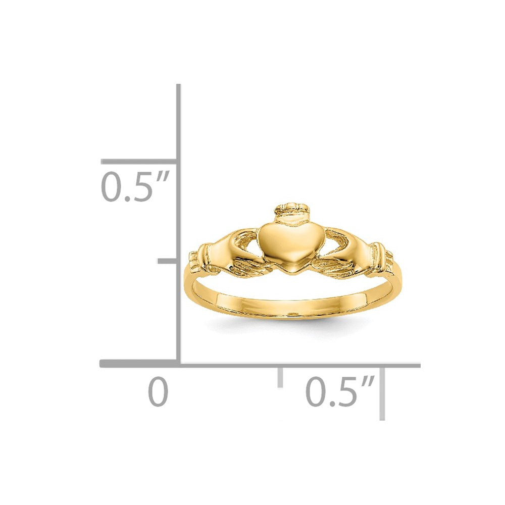 14k Claddagh Ring