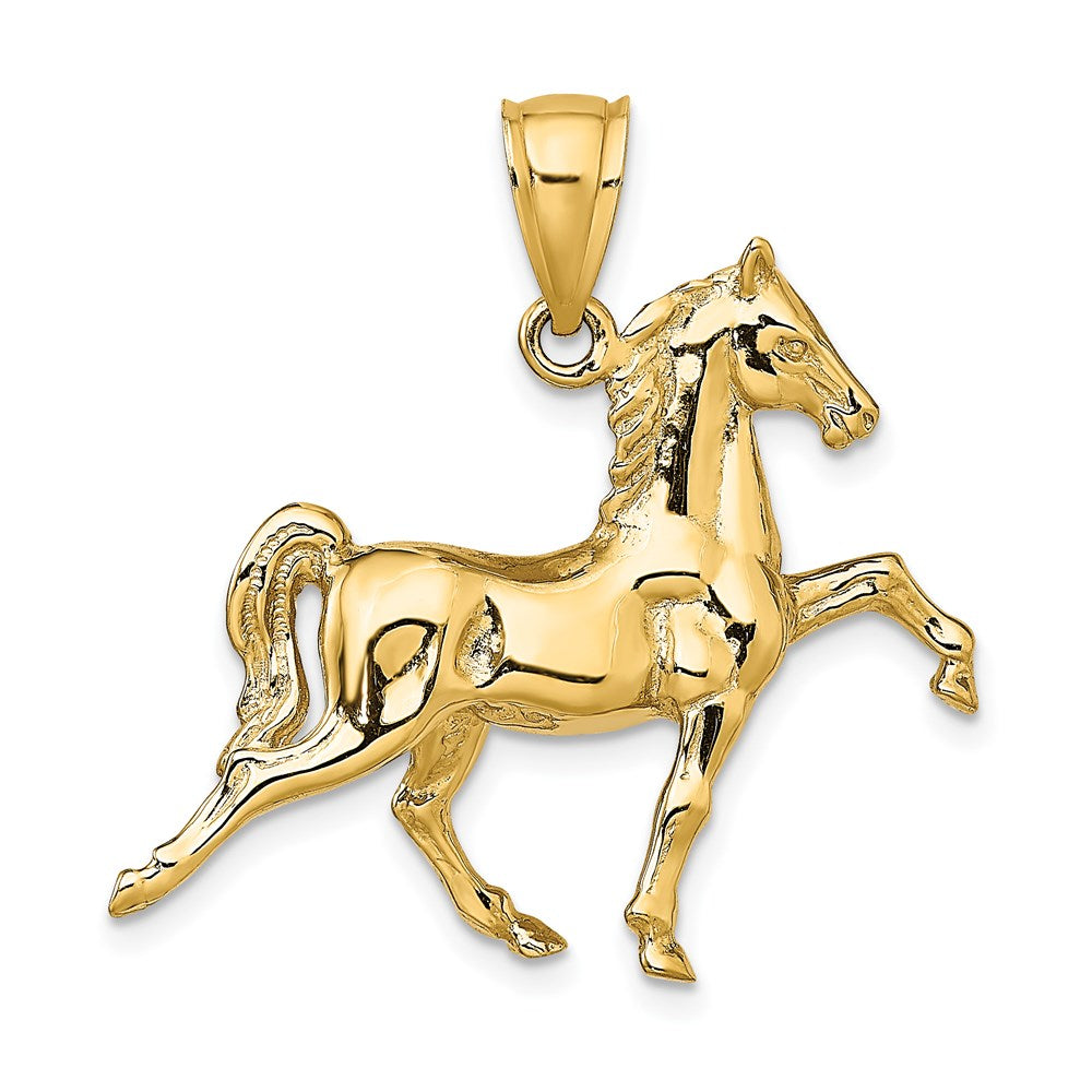 14K 3-D Tennessee Walking Horse Charm