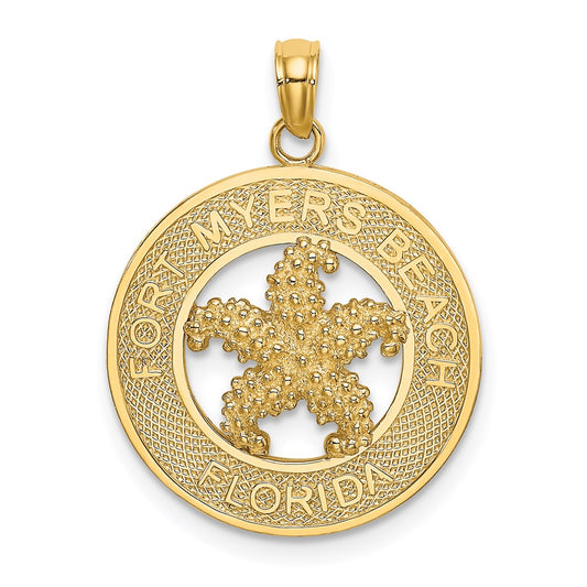 14K FT. MYERS BEACH FLORIDA w/ Starfish Charm