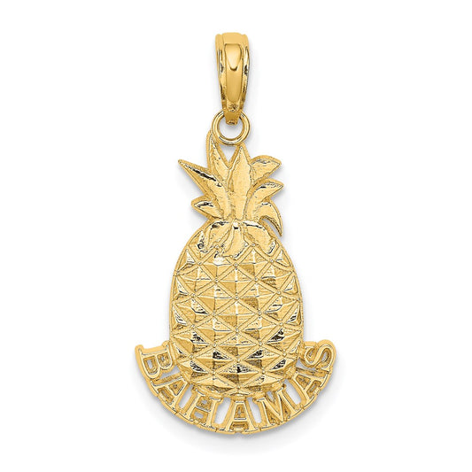 14K BAHAMAS Pineapple Charm