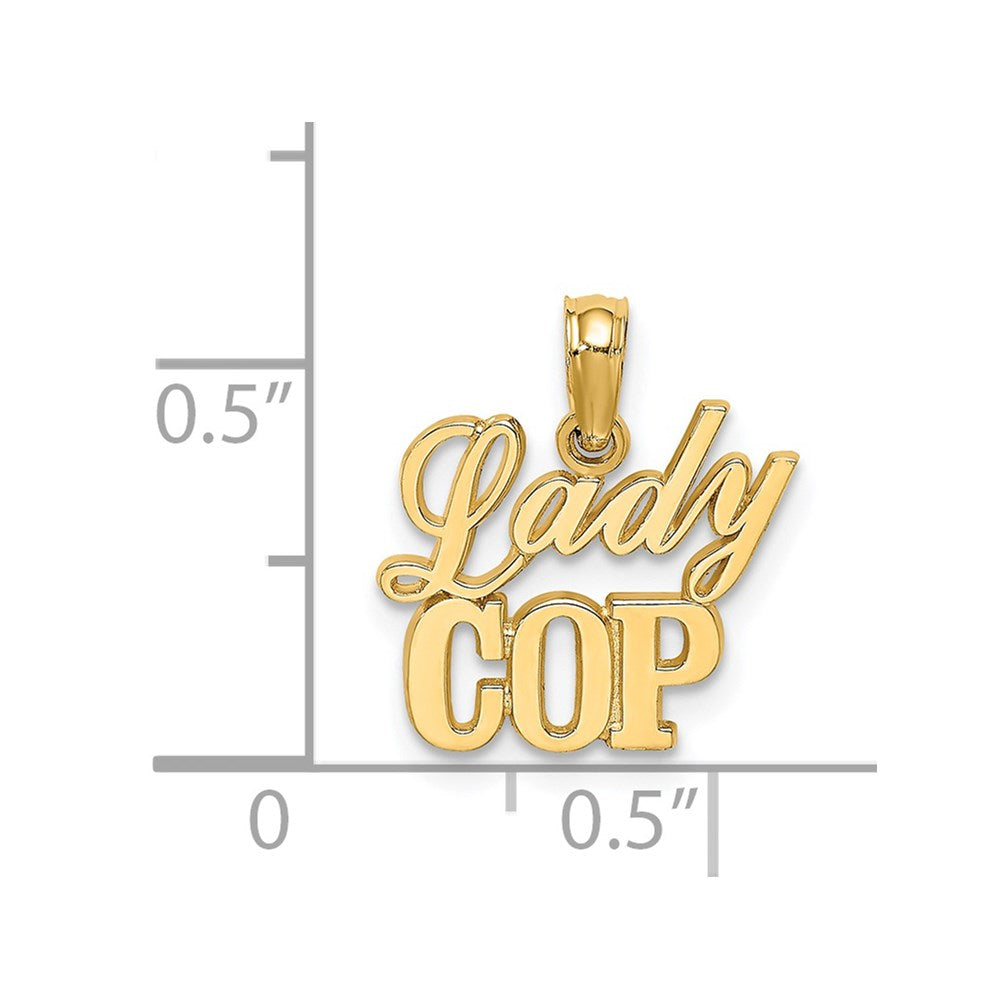 14k COP Charm