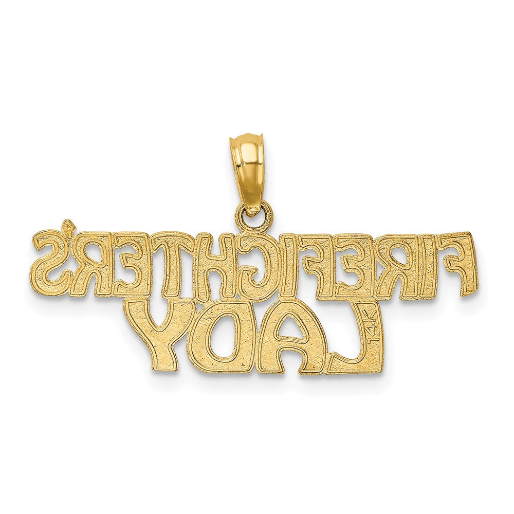 14k FIREFIGHTER'S Charm