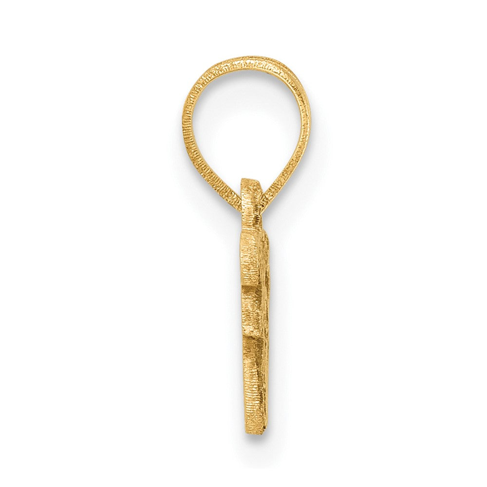 14k Polished 2023 GRAD Charm