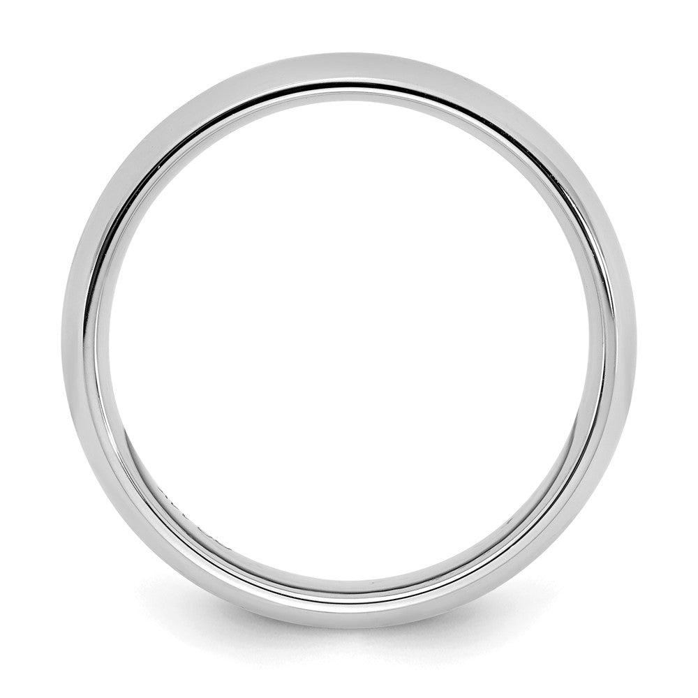 Platinum 3mm Comfort-Fit Wedding Band Size 8