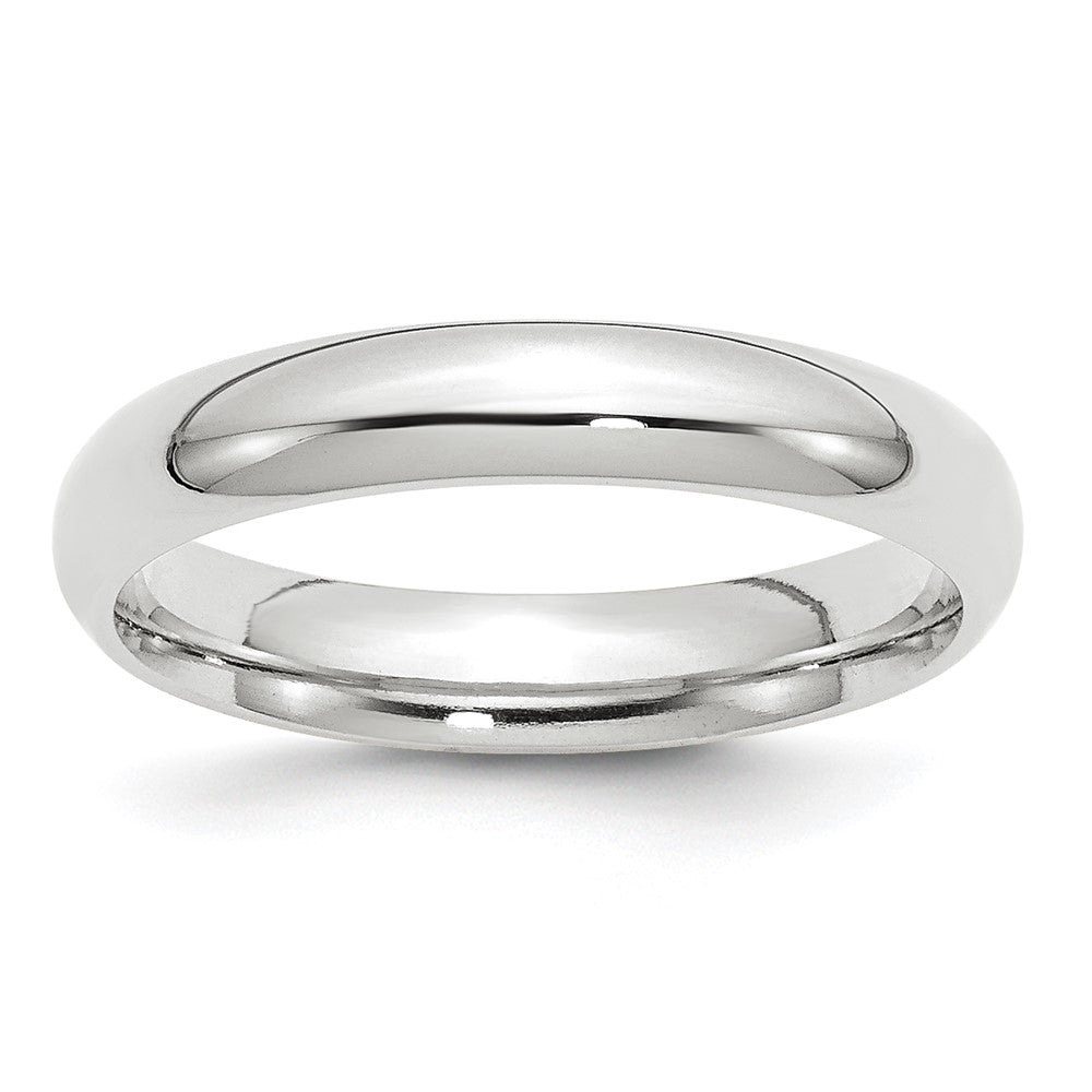 Platinum 4mm Comfort-Fit Wedding Band Size 7