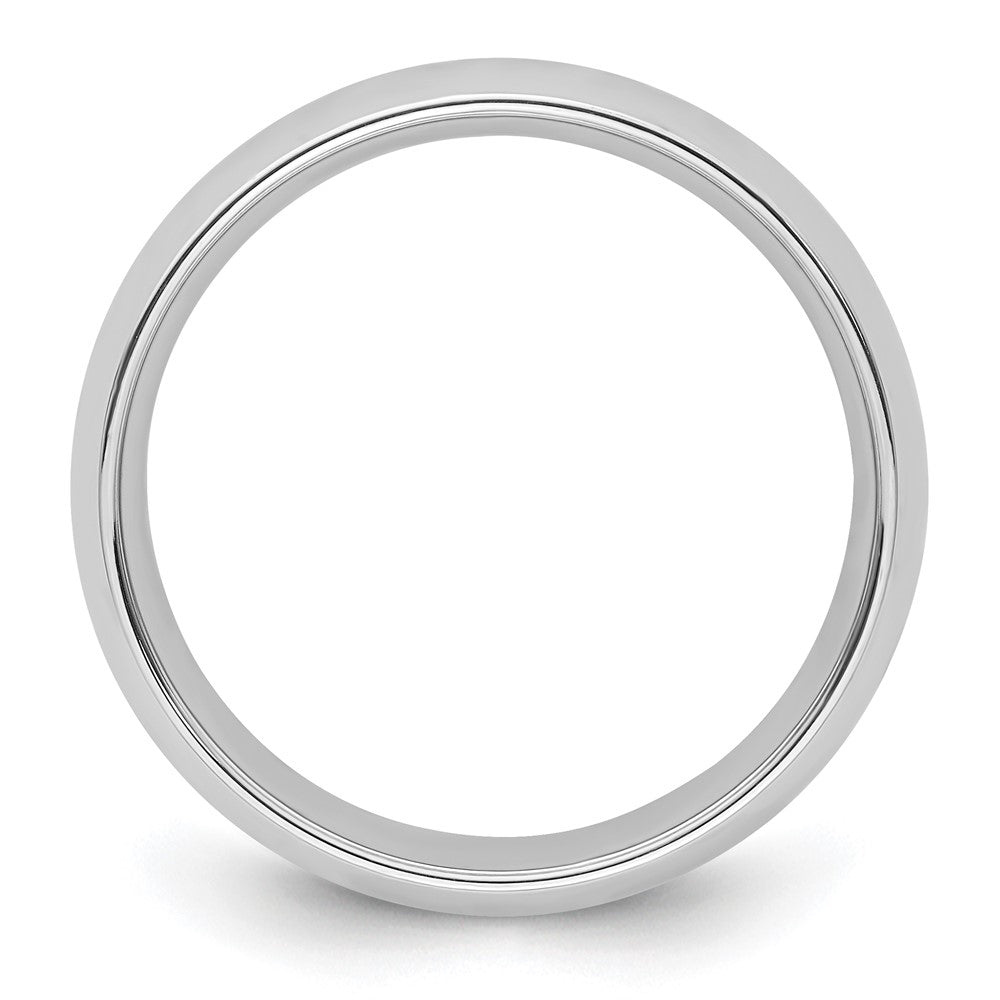 Platinum 6mm Comfort-Fit Wedding Band Size 6