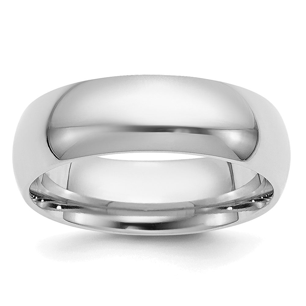 Platinum 6mm Comfort-Fit Wedding Band Size 6