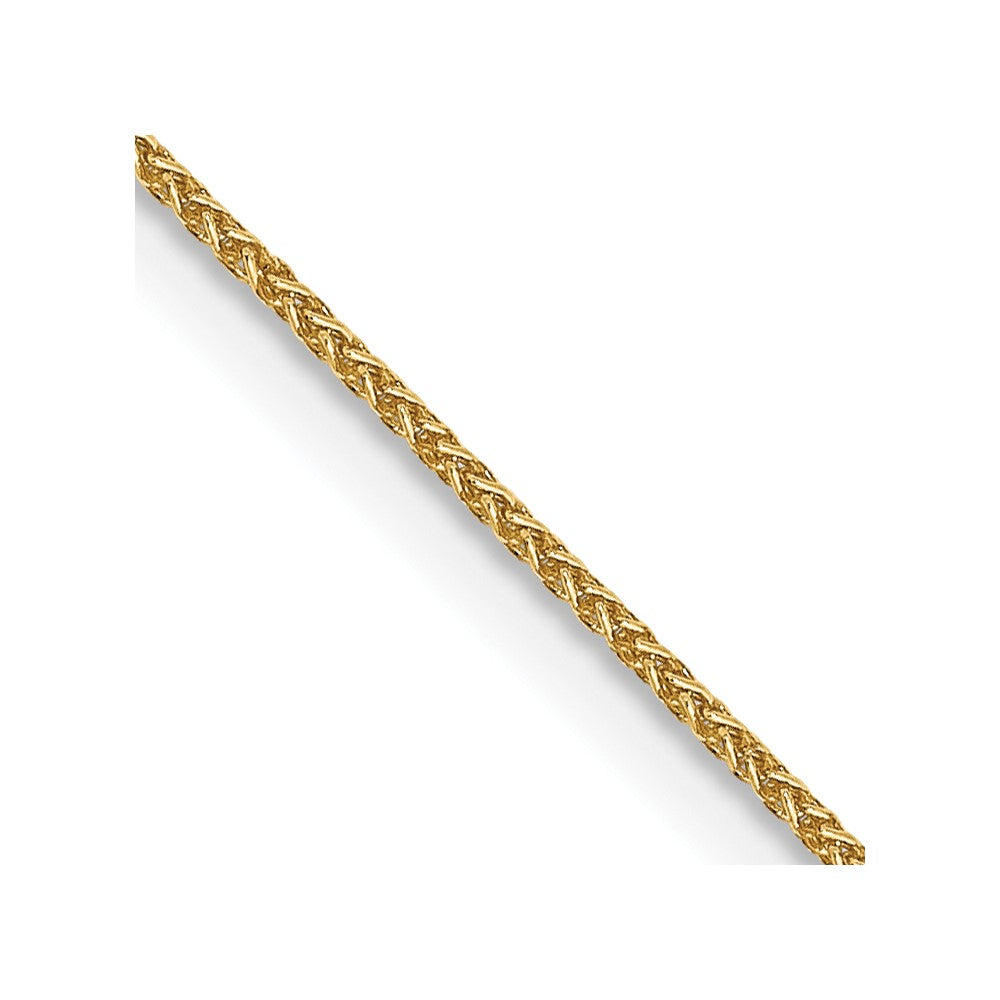 14K 24 inch .85mm Spiga with Lobster Clasp Chain