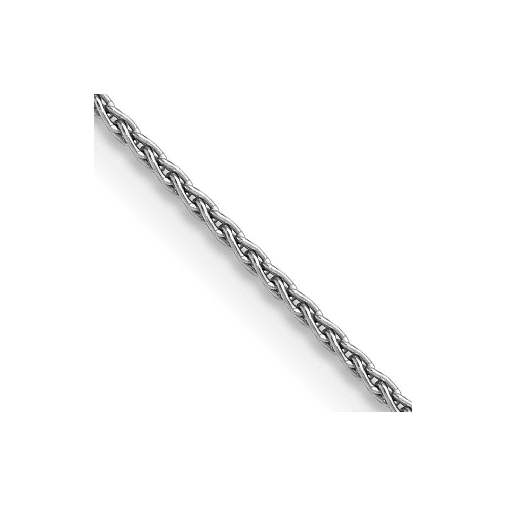 14K White Gold 30 inch 1.5mm Parisian Wheat with Lobster Clasp Chain