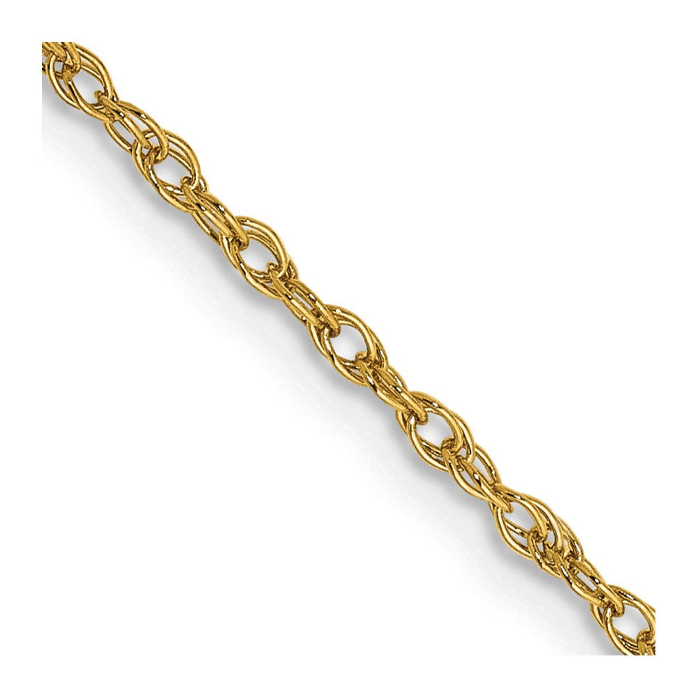 14K 24 inch 1.3 Heavy Rope with Lobster Clasp Chain