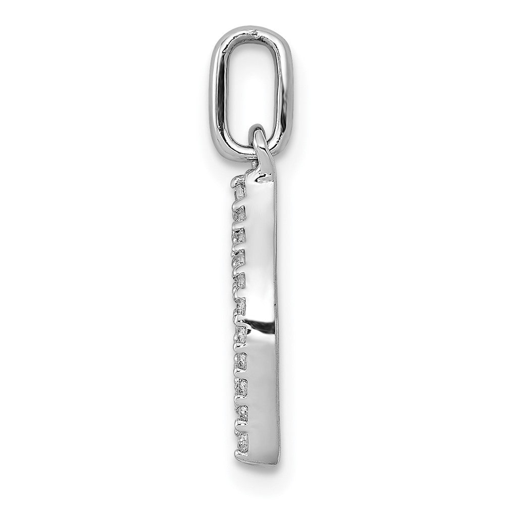 14k White Gold 1/2ct. Diamond Fancy Pendant