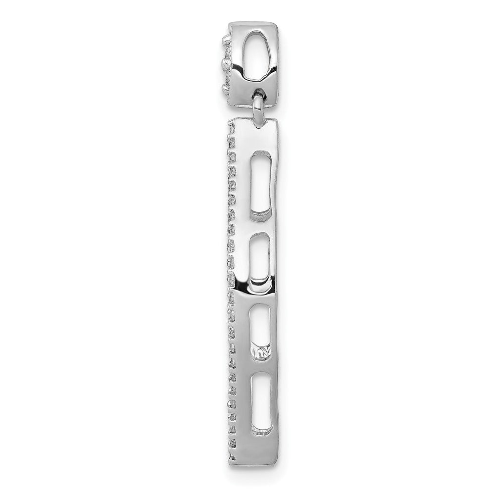 14k White Gold 1/4ct. Diamond Pendant