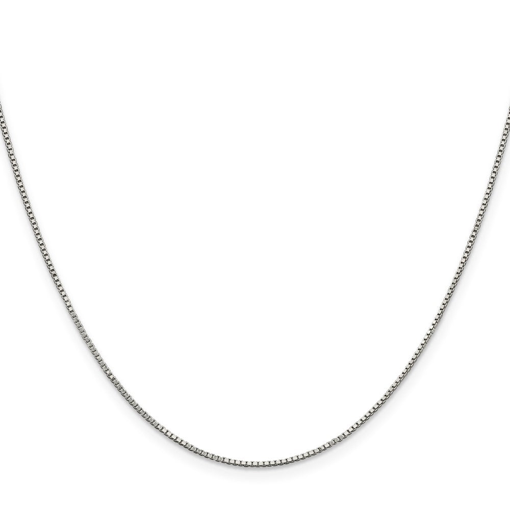 Sterling Silver .9mm Box Chain w/2in ext.
